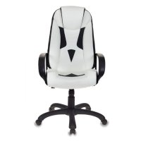 игровое кресло Бюрократ VIKING-8-WH+Black черно-белый