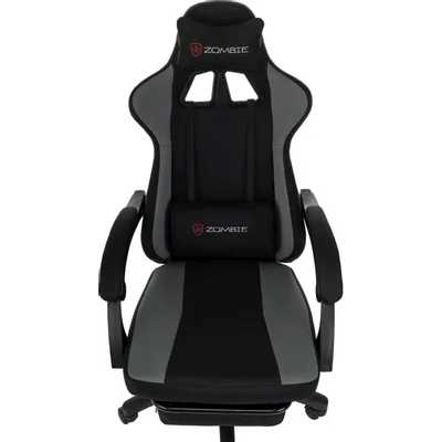 игровое кресло Бюрократ ZOMBIE Weaver Black/Grey черный-серый