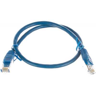 патч-корд Cablexpert PP6U-0.5M/B Синий