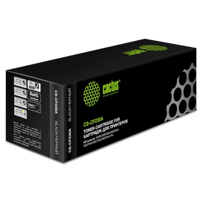 картридж Cactus CS-CF230A черный