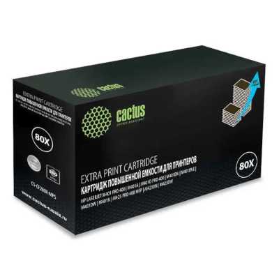 картридж Cactus CS-CF280X-MPS черный