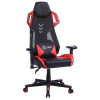 игровое кресло Cactus CS-CHR-090BLR черный-красный