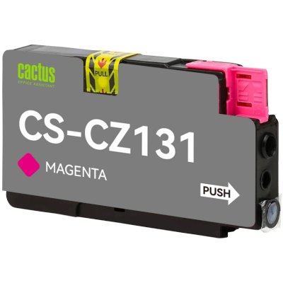 картридж Cactus CS-CZ131 пурпурный