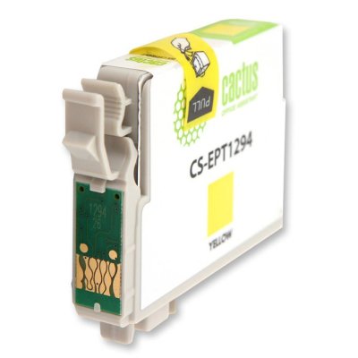 картридж Cactus CS-EPT1294 желтый