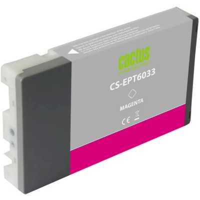 картридж Cactus CS-EPT6033 пурпурный пигментный