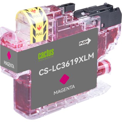 картридж Cactus CS-LC3619XLM пурпурный