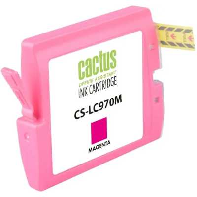 картридж Cactus CS-LC970M пурпурный