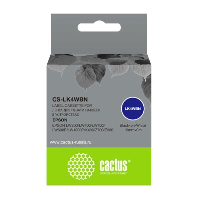 картридж Cactus CS-LK4WBN черный