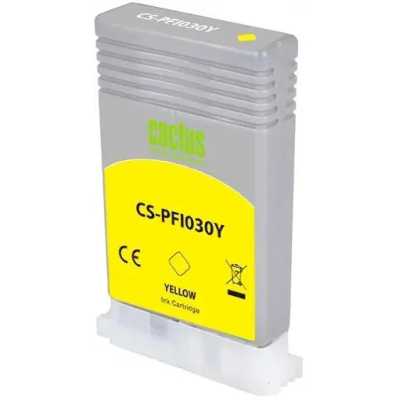 картридж Cactus CS-PFI030Y желтый