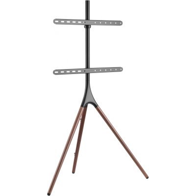 подставка для телевизора Cactus CS-ST1246BKWN черный, орех