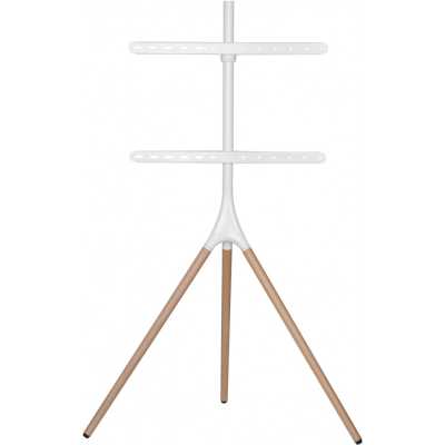 подставка для телевизора Cactus CS-ST1246WTBCH белый, береза