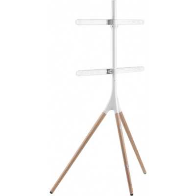 подставка для телевизора Cactus CS-ST1246WTBCH белый, береза