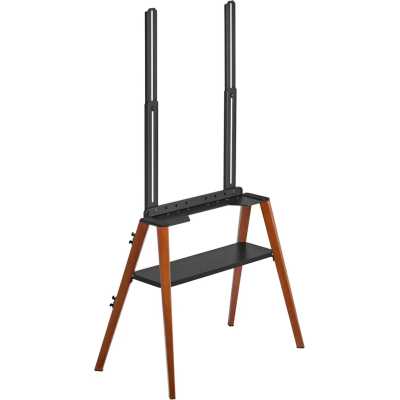 подставка для телевизора Cactus CS-ST3645BKWN черный, орех