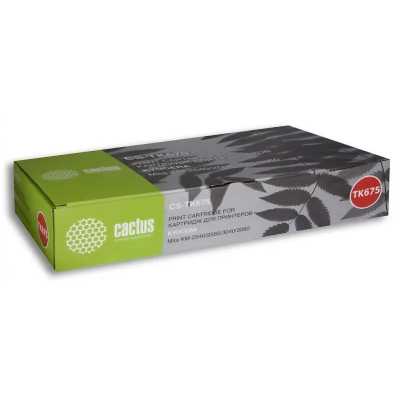 картридж Cactus CS-TK675 черный