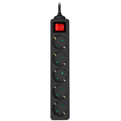 сетевой фильтр CBR CSF SP-5-030M-B Black черный
