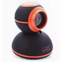 веб-камера CBR CW-555M Black оранжевый, черный