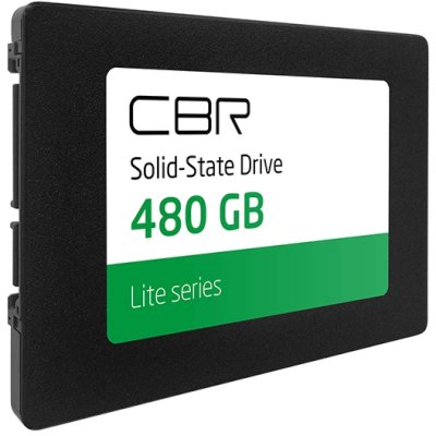 SSD диск CBR Lite 480Gb SSD-480GB-2.5-LT22 Черный