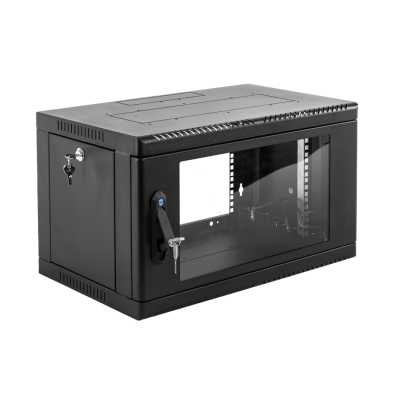 телекоммуникационный шкаф ЦМО ШРН-6.650-9005 Черный