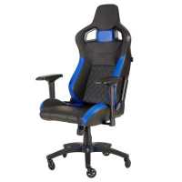 игровое кресло Corsair Gaming T1 Race 2018 Black-Blue черно-синий