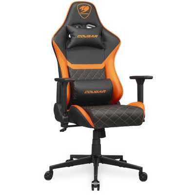 игровое кресло Cougar Armor One V2 Black-Orange черно-оранжевый