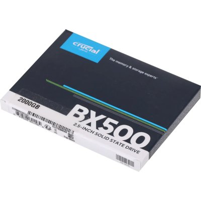 SSD диск Crucial BX500 2Tb CT2000BX500SSD1 Черный