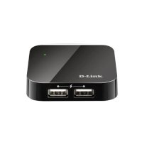 разветвитель USB D-Link DUB-H4 черный