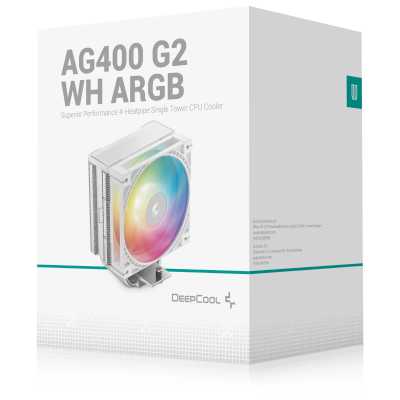 кулер Deepcool AG400 G2 ARGB White Белый