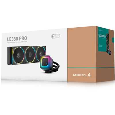 кулер Deepcool LE360 Pro ARGB Black Черный