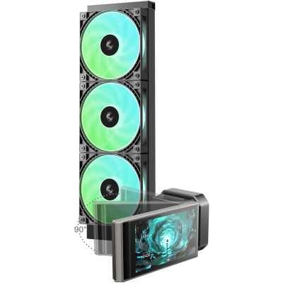 кулер Deepcool LT360 Vision ARGB Black Черный