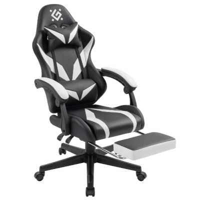 игровое кресло Defender Aspect Black-White черно-белый