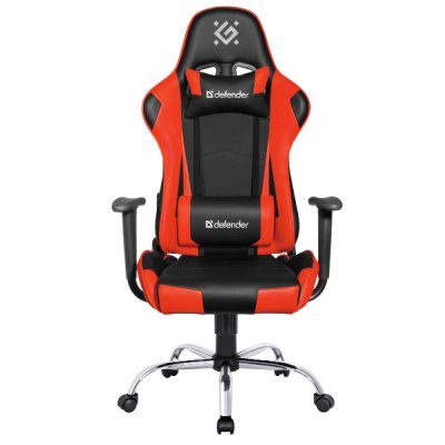 игровое кресло Defender Azgard Black-Red черно-красный