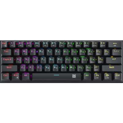 клавиатура Defender Cairon GK-081 Black Черный