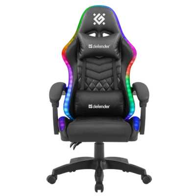 игровое кресло Defender Core Black черный