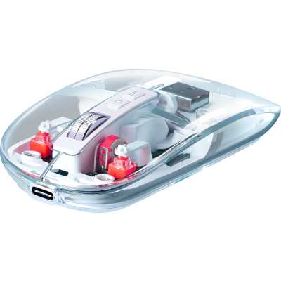 мышь Defender Ixes MM-999 Прозрачный