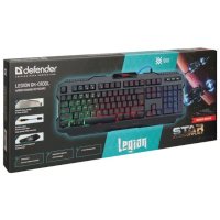 клавиатура Defender Legion GK-010DL Черный