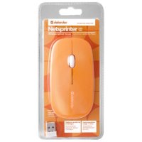 мышь Defender MM-545 Orange-White