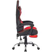 игровое кресло Defender Pilot Black-Red черно-красный