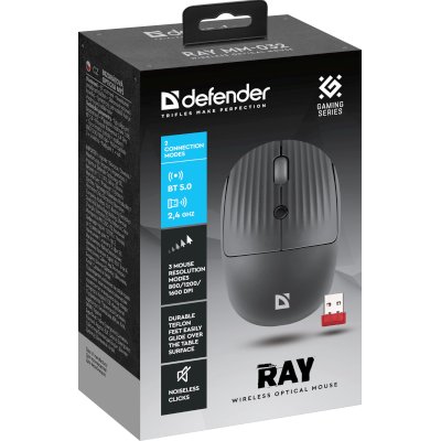 мышь Defender Ray MM-032 Черный