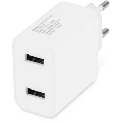 сетевое зарядное устройство Digma DGWC-2U-3A-WG