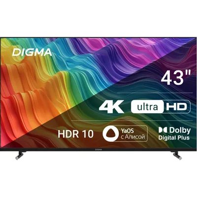 телевизор Digma DM-LED43UBB33