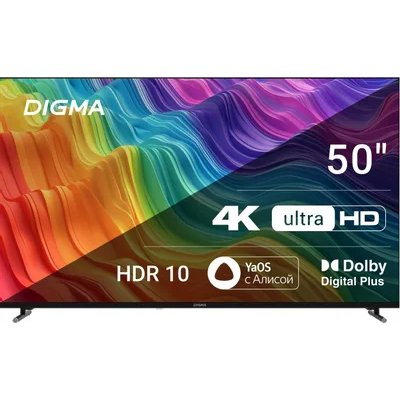 телевизор Digma DM-LED50UBB33