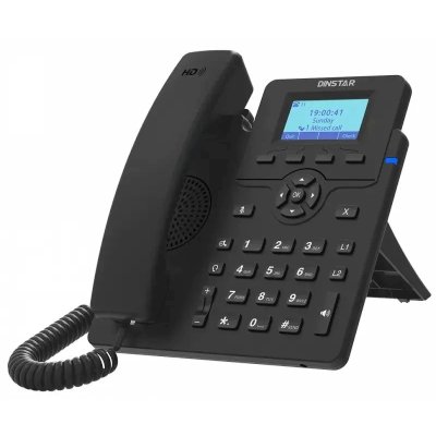 IP телефон Dinstar C60GP Черный