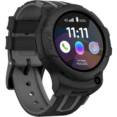 смарт часы Elari KidPhone 4G Wink Black