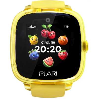 смарт часы Elari KidPhone Fresh 4G KP-4G-F-Y