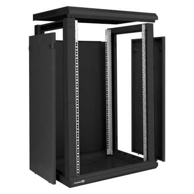 телекоммуникационный шкаф ExeGate EC-WM-18U.450.M.BLACK EX300260RUS Черный