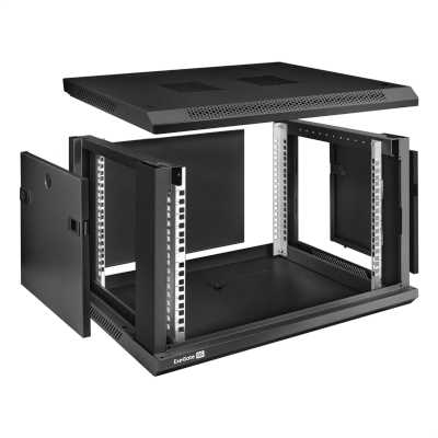 телекоммуникационный шкаф ExeGate EC-WM-6U.450.G.BLACK EX298605RUS Черный
