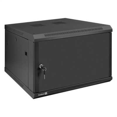 телекоммуникационный шкаф ExeGate EC-WM-6U.600.M.BLACK EX298618RUS Черный