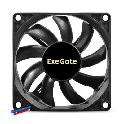 кулер ExeGate EP08015B2P EX295237RUS Черный