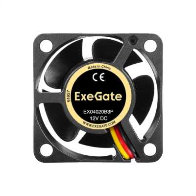 кулер ExeGate EX04020B3P EX297016RUS Черный