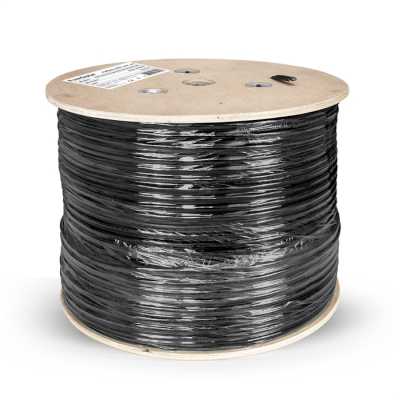 витая пара ExeGate UTP4-C5e-CU-S24-SW-OUT-PE-BK-305-FLUKE EX301075RUS